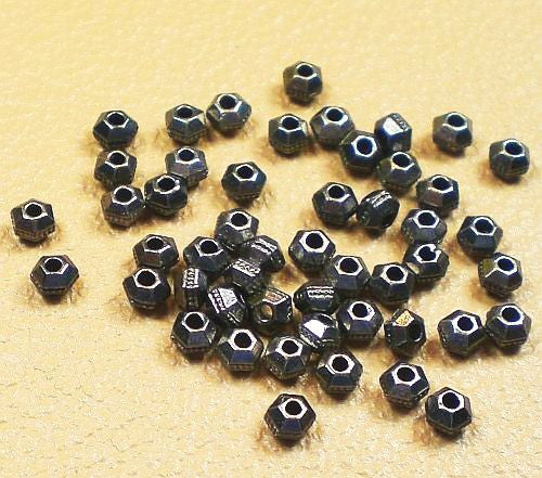 3mm Your Choice Finish Faceted Spacer Heishi Beads 50 pcs. TierraCast 93-0422 - Royal Metals Jewelry Supply