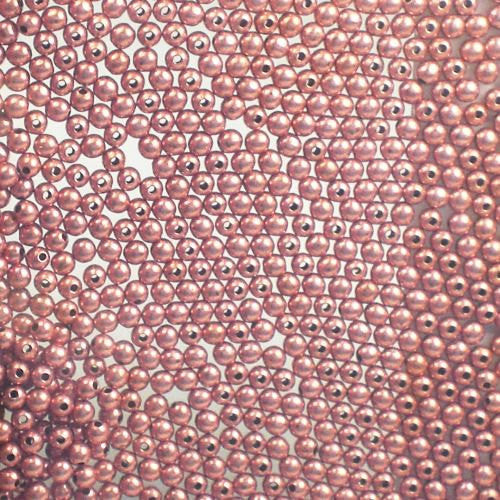 Genuine Copper Beads 2mm Round Bead 200 or 1000 pcs. GC-181