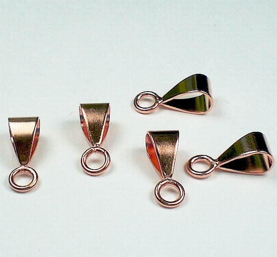 14mm Copper Bail Genuine Copper (10 pcs.) GC-180