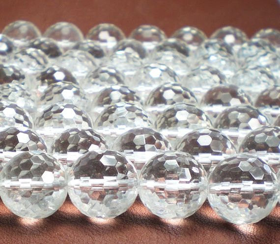 Rock crystal 2025 quartz beads