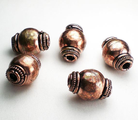 7mm Genuine Copper Beads, Solid Copper Spacer Beads GC-327 – Royal Metals  Jewelry Supply