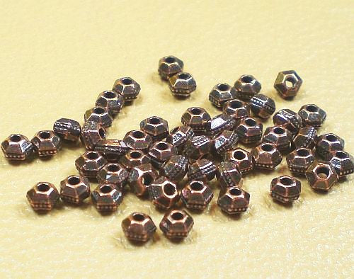 3mm Your Choice Finish Faceted Spacer Heishi Beads 50 pcs. TierraCast 93-0422 - Royal Metals Jewelry Supply