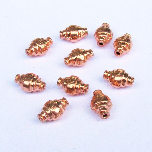 Genuine Copper Beads Big Hole Beads 13mm Solid Copper Large Hole Bead –  Royal Metals Jewelry Supply