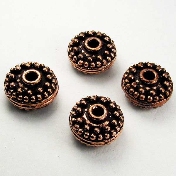 10 Skull Beads, Antique Copper Beads Spacers, Large Hole Beads, for Jewelry  Making Supply, High Quality Wholesale Beads, Zm370ac 