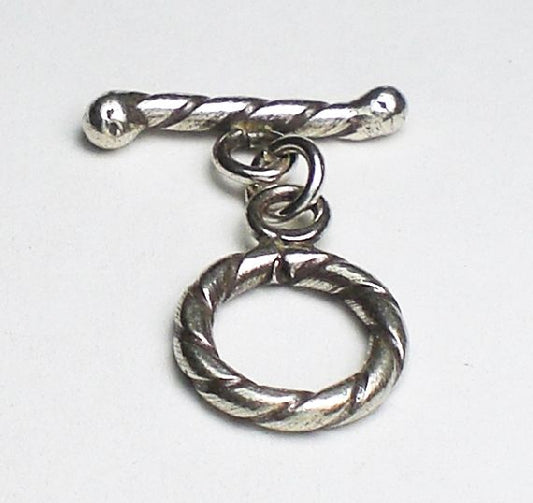 Karen Hill Tribe Twisted Toggle Clasp HT-245