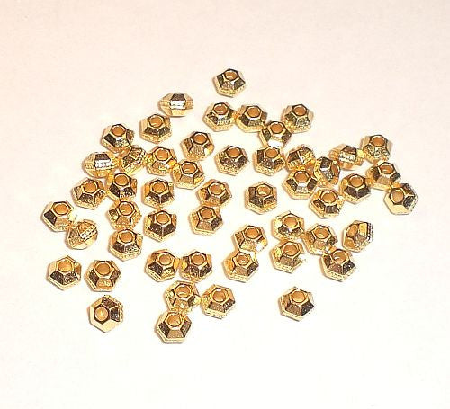 3mm Your Choice Finish Faceted Spacer Heishi Beads 50 pcs. TierraCast 93-0422 - Royal Metals Jewelry Supply
