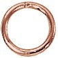 Genuine Copper Closed Jump Rings 6mm 19 ga. 40 pcs.  GC-108-B