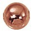 Genuine Copper 4mm Smooth Round Spacer Bead 100 pcs. GC-101