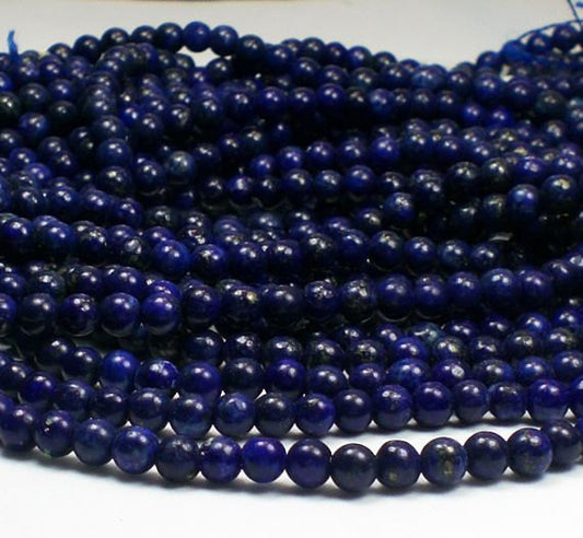 Lapis Lazuli Beads Blue Beads 4.5mm Full Strand